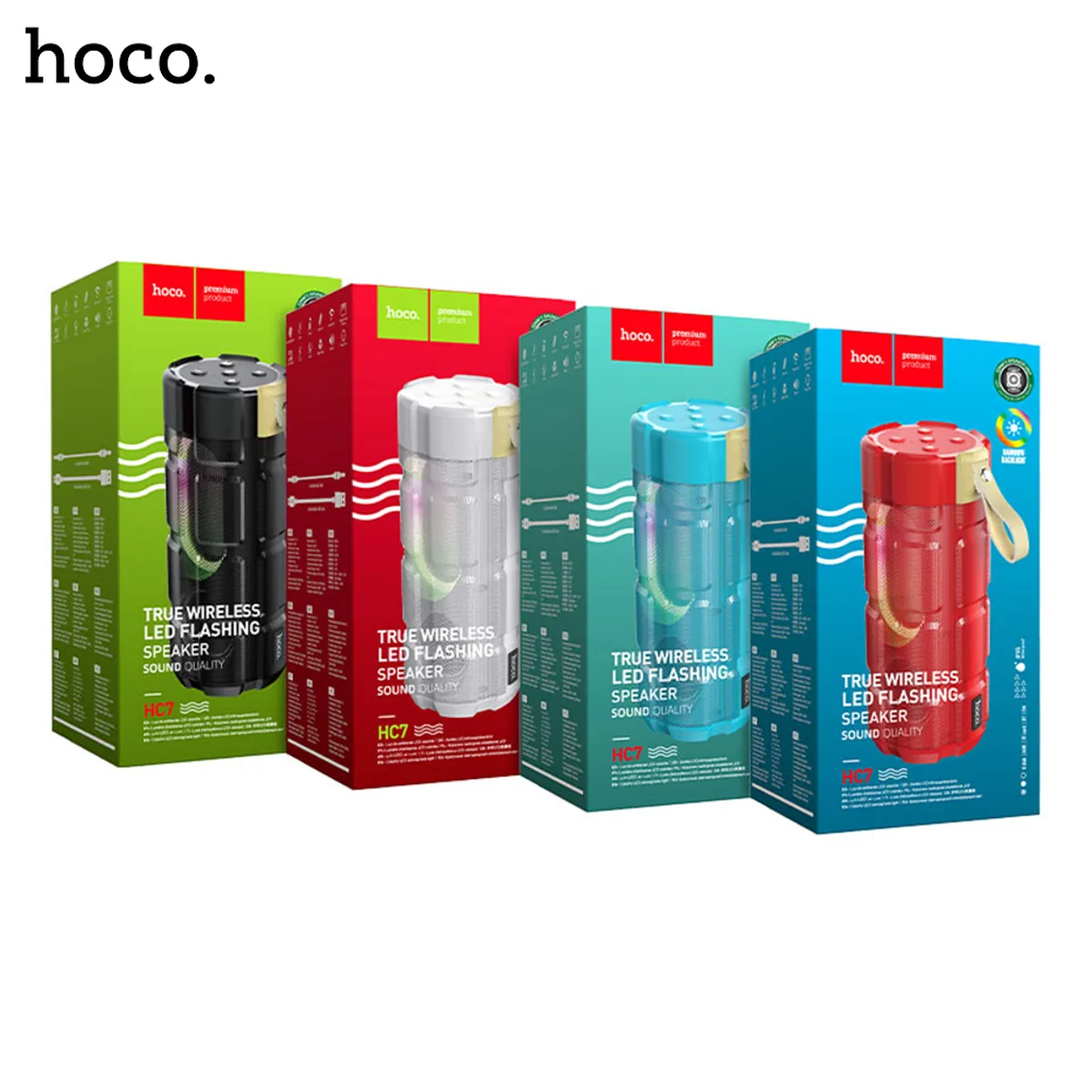 HC-7 Sports Portable Bluetooth Speaker in Black — image 3 of 3