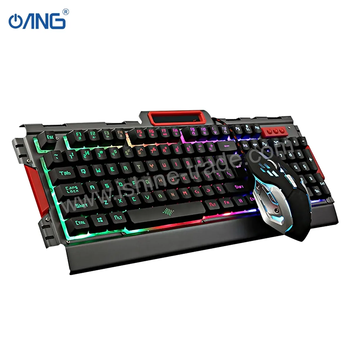 K-33 USB Gaming Keyboard & Mouse with Lighting